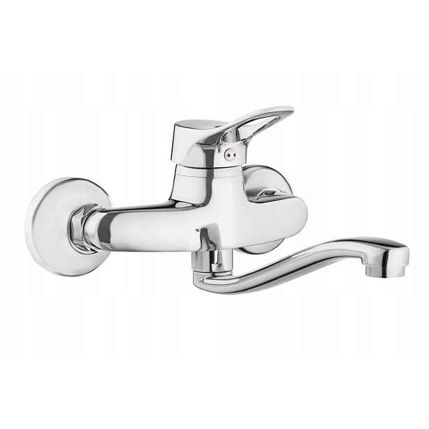 Nástěnná dřezová baterie Vero BOW_080M, dosah 277 mm