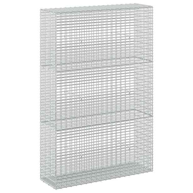 vidaXL Gabion s drátem 3,5 mm a sítem 5x2,5 cm 100x30x150 cm