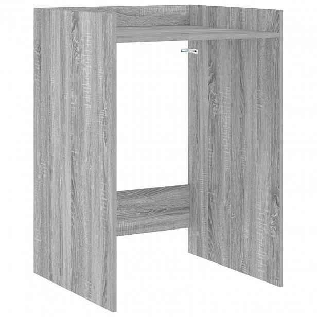 vidaXL Skříň na pračku Šedý Sonoma 67,5 x 62 x 97 cm Kompozitní dřevo