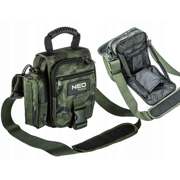 Montérská taška přes rameno malá Camo Maskáč Neo