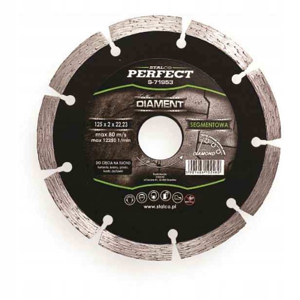 kotouč diamantový 125mm segmentový Stalco