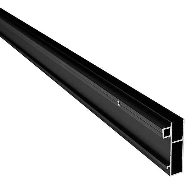 Polysan EASY BLACK napojovací profil boční stěny, 1900mm