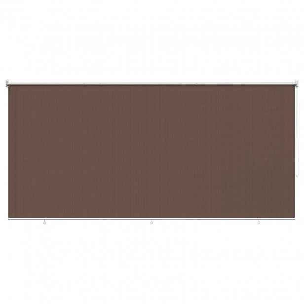 vidaXL Venkovní roletová žaluzie 90 % blokování UV Taupe 350 x 140 cm