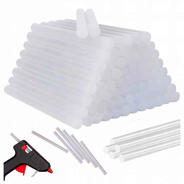 Lepidlo na horkou pistoli 11×250 mm 42 ks bílé univerzální Silné 4 ks