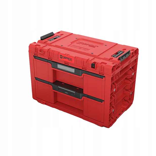 Nástrojová skříň Qbrick System Prime Drawer 2 Toolbox Expert Red Uhd