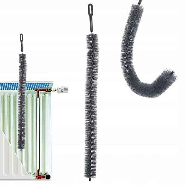 Orion Kartáč na radiátor, pevný, ale flexibilní, 72cm, černý