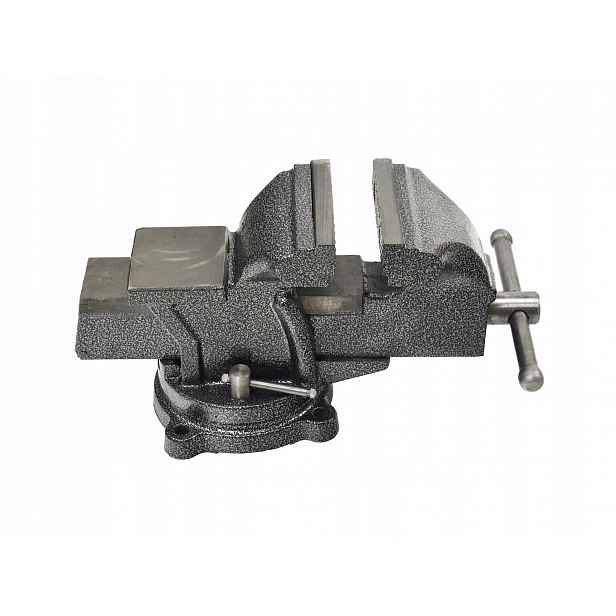 Otočný svěrák 100 mm 4" typ hobby ocelové čelisti Geko Profi
