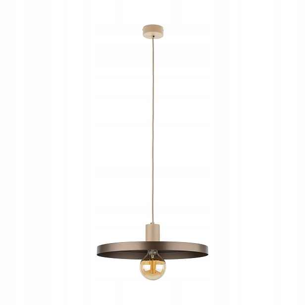 Závěsné Stropní Svítidlo Stropní Svítidlo Hnědá Kov Průměr 40 cm Tk Lighting