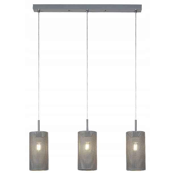 Závěsná lampa E14 3x25W popelavá barva 3019 Callia Rabalux
