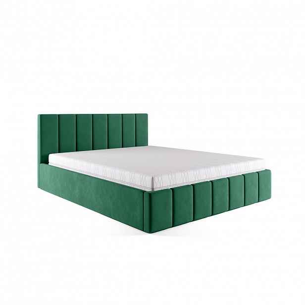Fedve POLSTROVACÍ POSTEL Pesaro 160x200 cm, Antracit