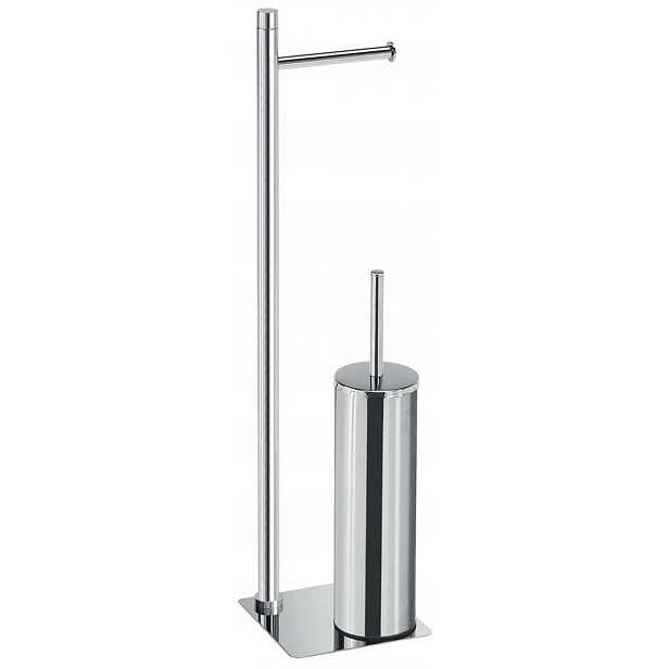 Sapho Gedy Trilly - Držák toaletního papíru a WC štětky, chrom TR3213