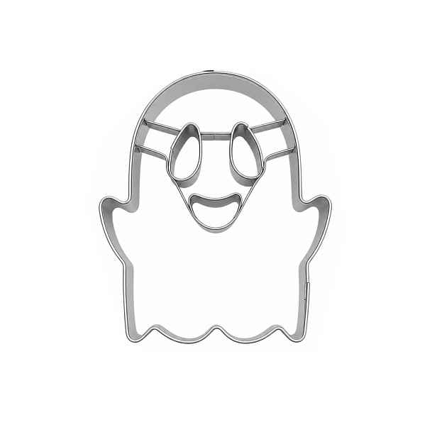 TEMU 1ks Univerzální vykrajovátko na halloweenské sušenky - 3D vykrajovátko na Halloween, nerezová ocel 430, nástroj na pečení, snadno vytvářejte
