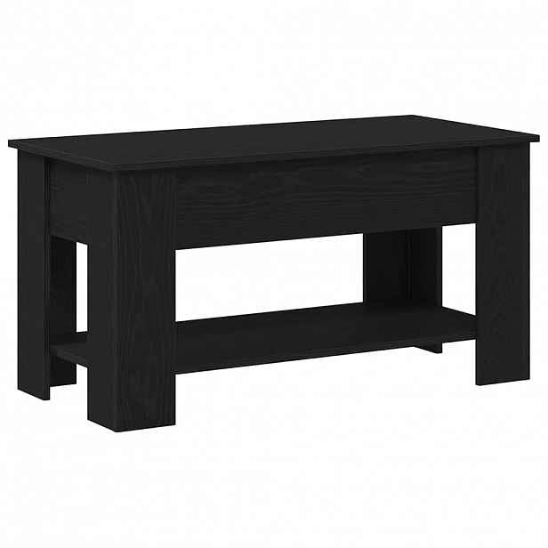 vidaXL Konferenční stolek Černý dub 101 x 49 x 52 cm Kompozitní dřevo