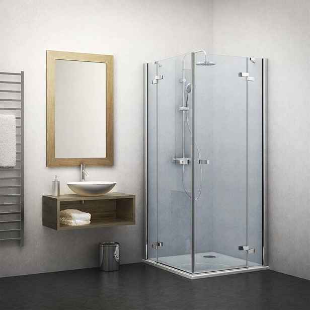 Sprchové dveře 140x201,7 cm levá Roth Elegant Line chrom lesklý 132-140000L-00-02