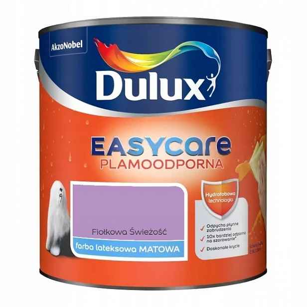 Dulux EasyCare barva na zeď Fialová Svěžest mat 2,5L