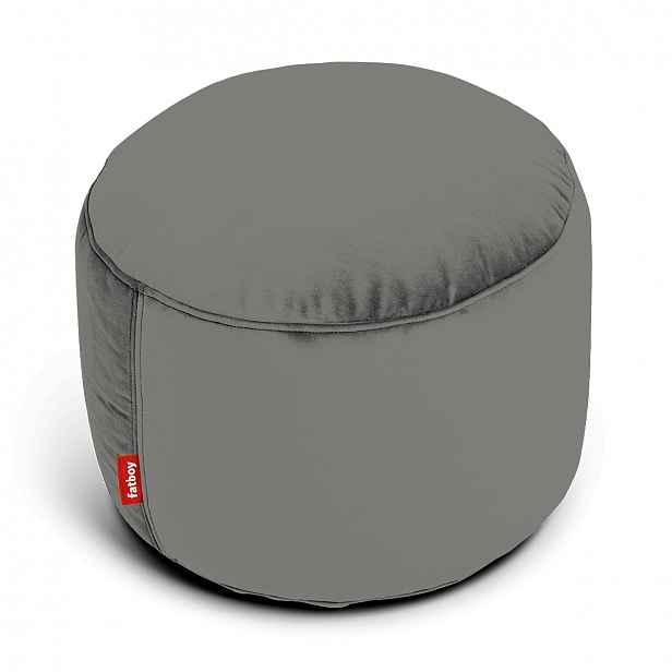 Sedací pouf Point Velvet, více barev - Fatboy Barva: šedobéžová
