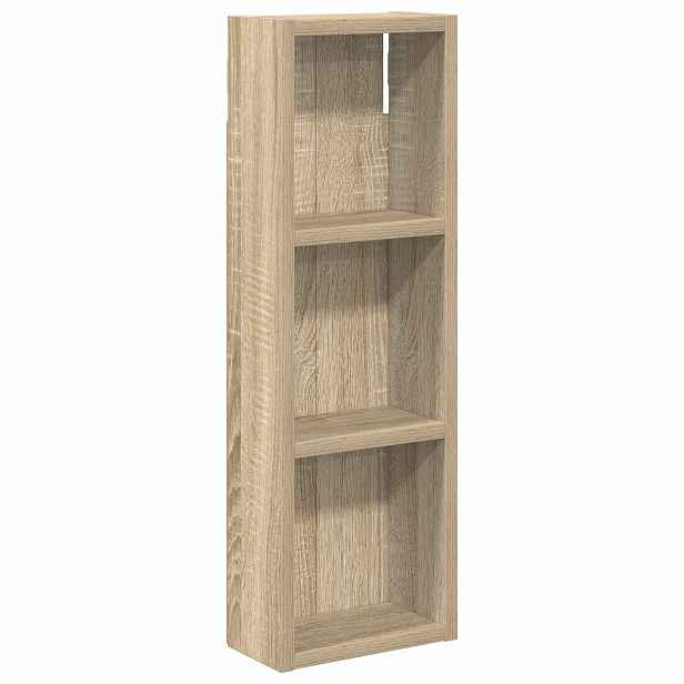vidaXL Koupelnová nástěnná skříňka Sonoma dub 20 x 10 x 60,5 cm
