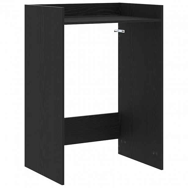 vidaXL Skříň na pračku Černý dub 67,5 x 48 x 97 cm Kompozitní dřevo