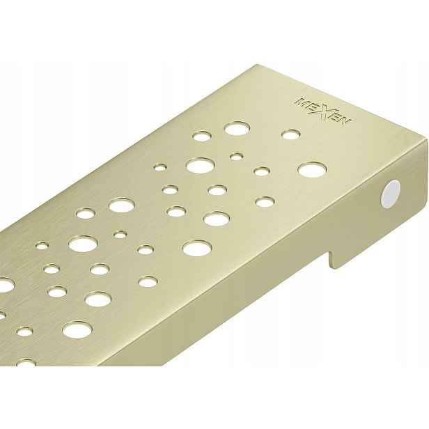 Mexen Flat M12 krycí rošt pro lineární odtok 70 cm, zlatá lesklá 1A21070