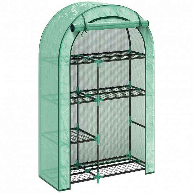 Outsunny SKLENÍK, 100L x 45Š x 160V cm