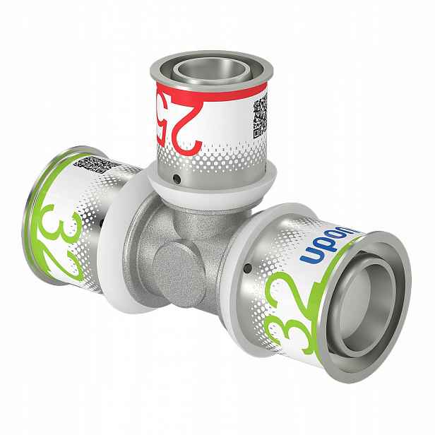 Uponor S-Press Plus t-rozdělovač 32-25-32 1070583