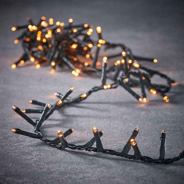 Vánoční Osvětlení Na Stromeček Světelný Řetěz 550 Led Časovač Teplá Bílá Luca Luca