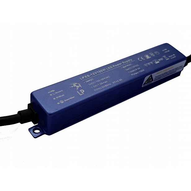Hermetický napájecí zdroj extra-slim Lpxs 12V 100W Pfc