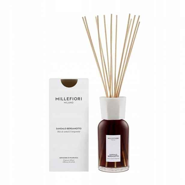Vonné tyčinky 500 ml Sandalo Bergamotto 77DISB Millefiori Milano