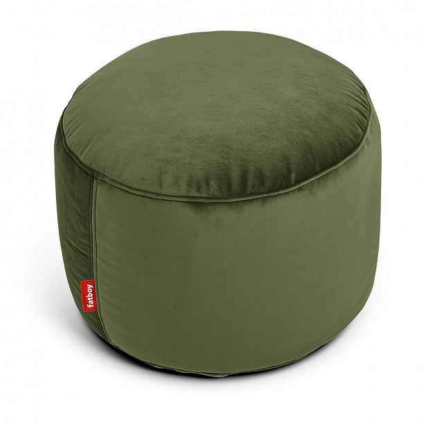 Sedací pouf Point Velvet, více barev - Fatboy Barva: tmavě zelená
