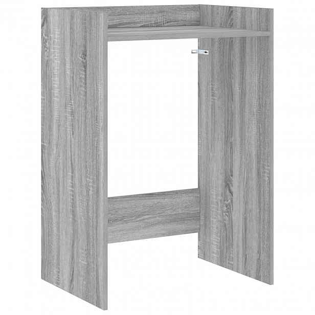 vidaXL Skříň na pračku Šedý Sonoma 67,5 x 48 x 97 cm Kompozitní dřevo
