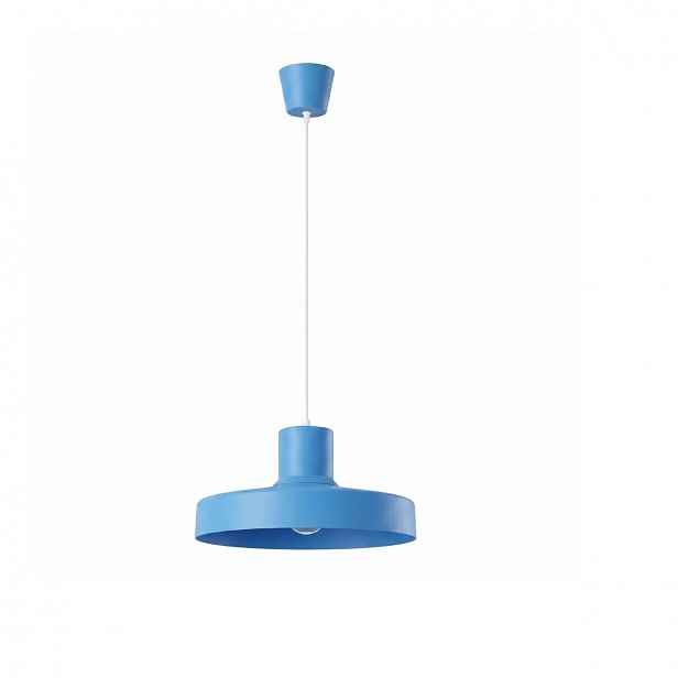 Závěsná stropní lampa do kuchyně Bilo modrá E27 SL.2059 Sollux