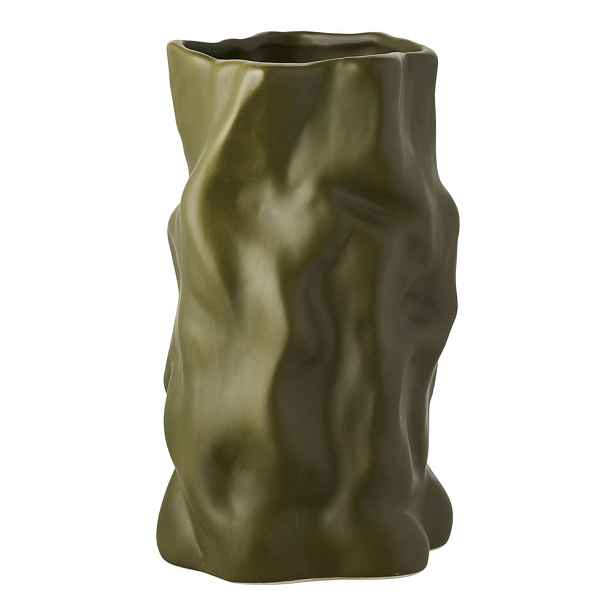 Zelená keramická váza (výška 25,5 cm) Lika – House Nordic