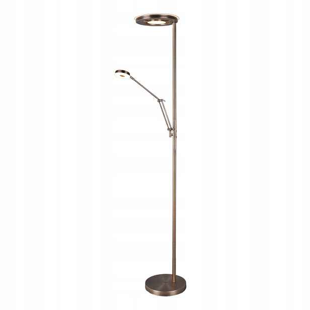 Stojací stojací lampa eklektická zlatá Trio
