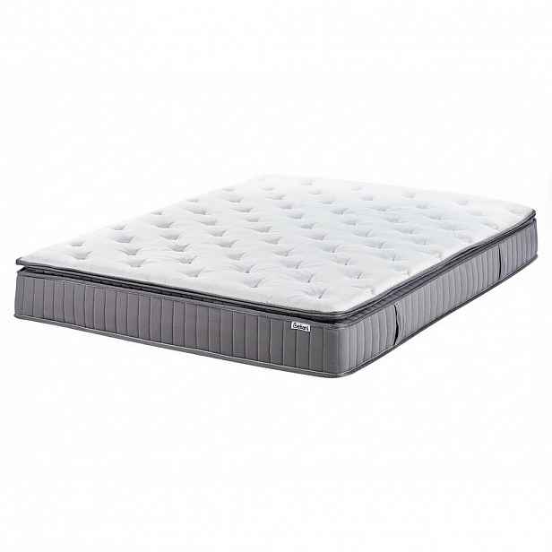 Beliani MATRACE s kapsovými pružinami, gelem a paměťovou pěnou H3/4 Tuhá 160/200 cm Pleasant