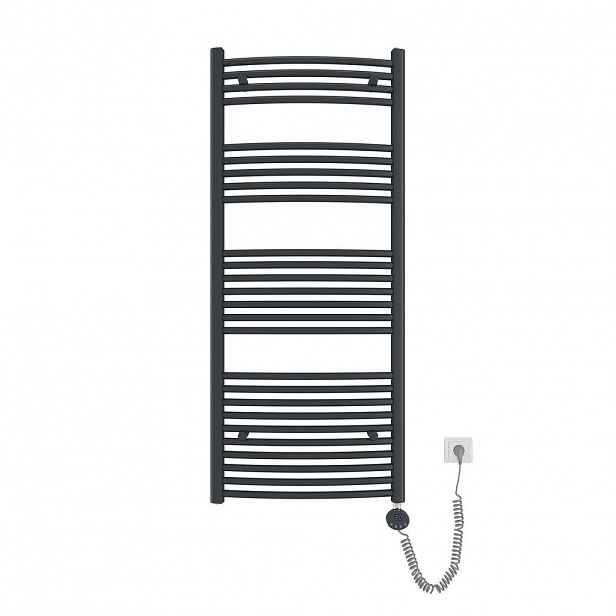 EMKE RADIÁTOR Elektrický Zakřivený 140/60 cm