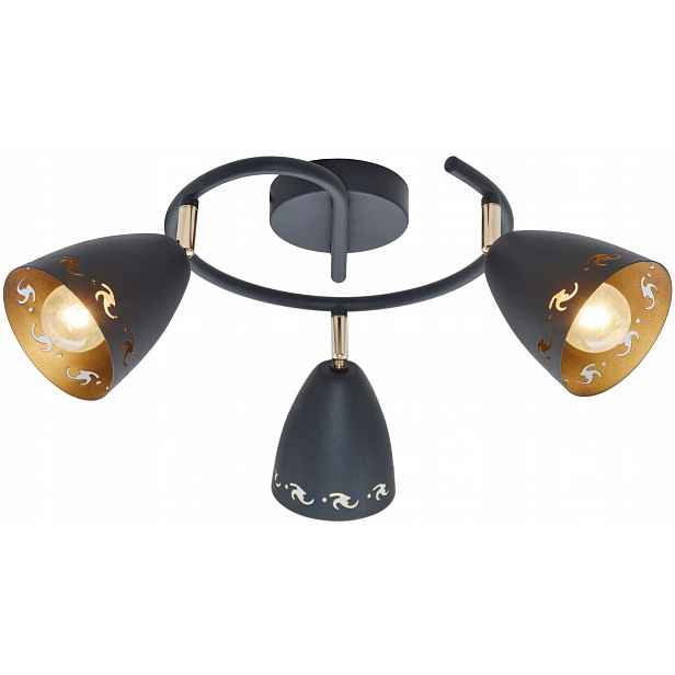 Kovová lampa spirála 3XE14 Coty Candellux