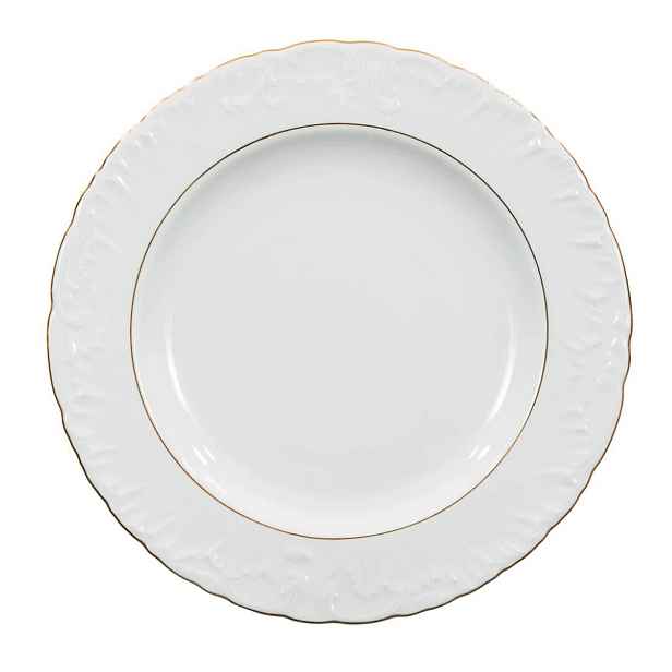 Miska kulatý 32 cm rokoková Zlatá řada čmeláků