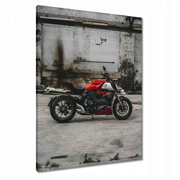 Obrazy 60x80 Červené Ducati Motocykl
