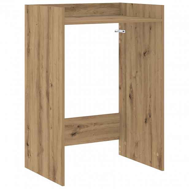 vidaXL Skříň na pračku Dub artisan 67,5 x 48 x 97 cm Kompozitní dřevo