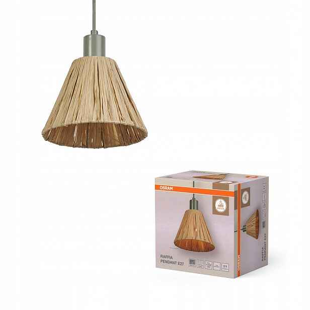 Závěsné stropní svítidlo E27 Dekorativní Hnědá Zelená Decor Osram