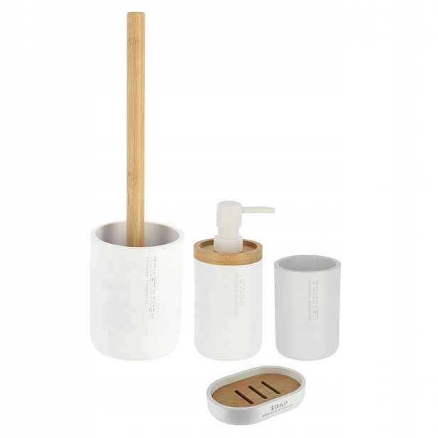 Dávkovač tekutého mýdla Koupelnový Set 4v1 280 ml