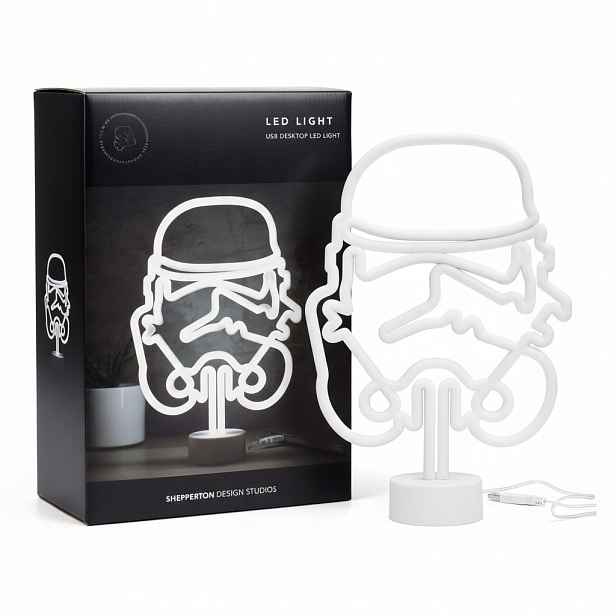 Neonová Led lampa Star Wars Stormtrooper Usb pro fanoušky Hvězdných válek