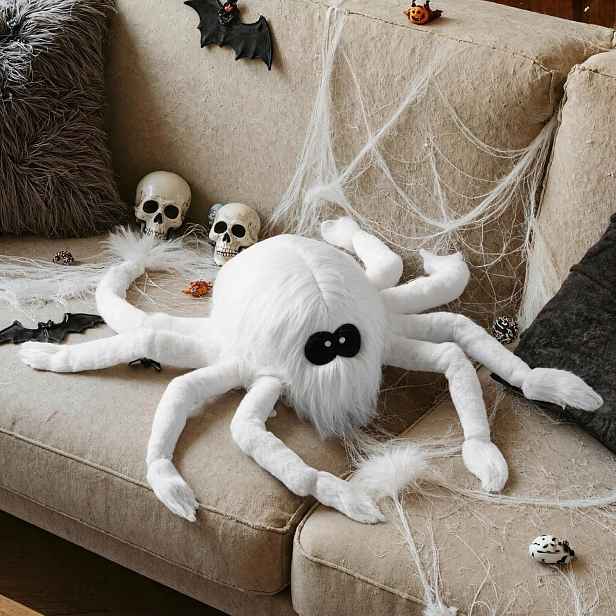 Plyšový Polštář Halloweenský Pavouk Dekorativní 3D Pohovka Ložnice
