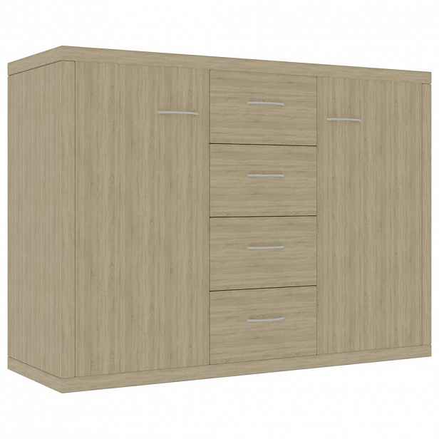 vidaXL Příborník dub sonoma 88 x 30 x 65 cm kompozitní dřevo