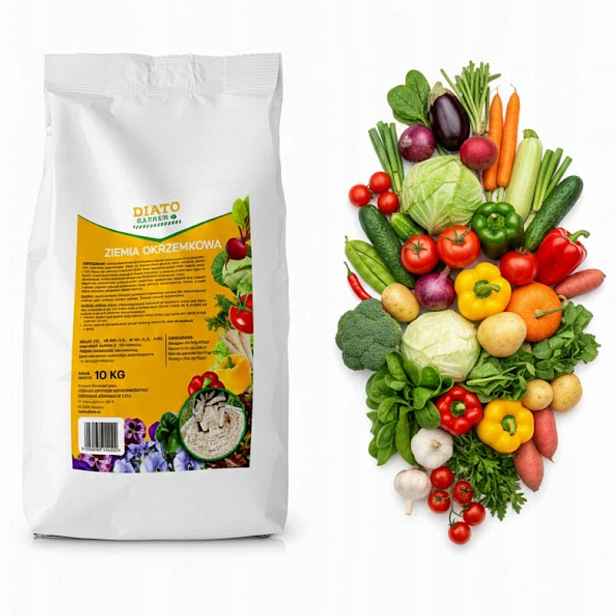 Ekologické Vícesložkové Hnojivo Pro Zeleniny Diato Garden 2 x 10 Kg