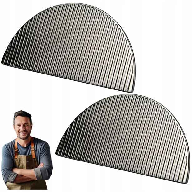 Nábytková Úchytka Rýhovaný půlměsíc Černý Nikl Rosett 110 mm 2 ks