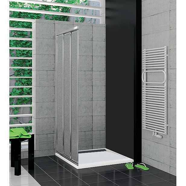 SanSwiss TOE3G 0750 50 22 Levý díl sprchového koutu 75 cm, aluchrom/durlux