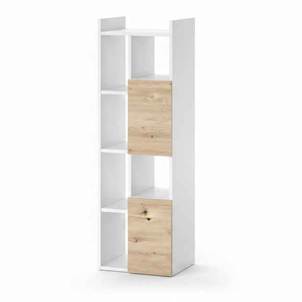 Vicco KOUPELNOVÁ SKŘÍŇKA Alf Bílá 36 x 117 cm se 2 zásuvkami