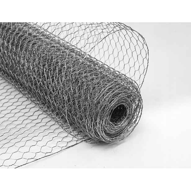 Hexagonální Chovatelská Síť 1 m x 25 m Pozinkovaná