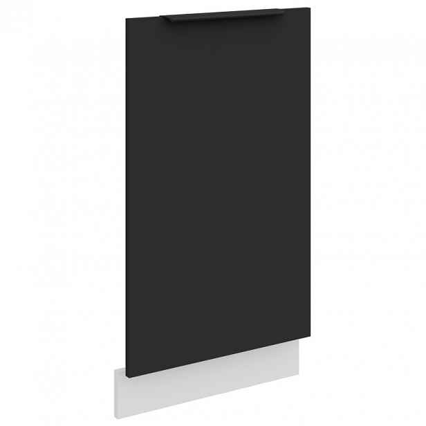 Dvířka pro vestavnou myčku LUNARA - 45x72 cm, černé / bílé